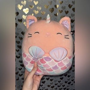 Cat Mermaid Squishmallow (Mitzie)